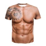 Yxyeceipeno B 3D Baskılı Yeni En İyi Hediye İçin Erkek T-shirt