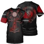 Yxyeceipeno D 2021 Yeni Yaz Viking Tattoo Kısa Kollu Erkek T-shirt