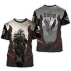 Yxyeceipeno F Viking Dövme Kısa Kollu Polyester Lehim Kumaşı Rahat ve Nefes Alabilir Solmaz Unisex T-shirt