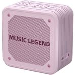 YY Music Legend V3 Bluetooth Hoparlör 15W Açık Taşınabilir Mini Su Geçirmez Subwoofer Tws Birbirine Bağlı Ses (Yurt Dışından) - Pembe