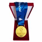 YYDSTES 2026 Avrupa Futbol Şampiyonları Madalyası, Mavi Bantlı Altın Çinko Alaşımlı Madalya, Futbol Ligi Hatıra Eşyası, Spor Koleksiyonu, Taraftarlar için Hediye
