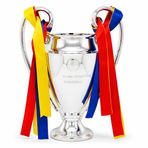 YYDSTES Avrupa Futbol Şampiyonları Kupa Kopyası, Elektroliz Gümüş Reçine Kupası, Koleksiyonluk Futbol Ligi Hatıraları, Ev, Ofis, Bar, Kulüp için Ekran, Futbol Taraftarları için Hediye, 32 cm