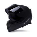 YYK Storm 2 Jeans Siyah-Siyah Vizörlü Motosiklet Kaskı, ECE 22.06 Sertifikalı Kapalı Kask, Dahili Güneş Vizörlü, Yüksek Performanslı KPA Dış Kabuk, Gelişmiş Havalandırmalı Unisex Kask (XL)