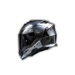 YYK Storm 2 Jeans Siyah Vizörlü Motosiklet Kaskı, ECE 22.06 Sertifikalı Kapalı Kask, Dahili Güneş Vizörlü, Yüksek Performanslı KPA Dış Kabuk, Gelişmiş Havalandırmalı Unisex Kask (M)