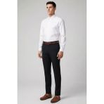 Yyz Store Erkek Siyah Renk Esnek Likralı Slim-Fit Kumaş Pantolon - 33