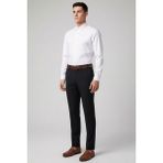Yyz Store Erkek Siyah Renk Esnek Likralı Slim-Fit Kumaş Pantolon - 36