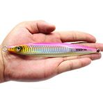 YZD Hızlı Dikey Kelebek Jig Tuzlu Su Jig Yemleri 5 oz - 7 oz Derin deniz Jigs Balıkçılık Yapay Bıçak Metal jig Sert Yem Tekne Balıkçılık Yemi (Pembe Lazer 1 ADET, 150 g (5-9/32 oz)..