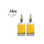 YzHome 2'li Cam Yağdanlık Seti Yağlık Sirkelik 500 ml
