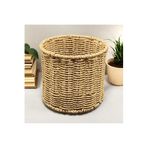YzHome HASIR RATTAN KAŞIKLIK MUTFAK TEZGAH ÜSTÜ ORGANİZER 14*15CM