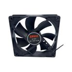 Z-101 Ultra Sessiz 12cm Kare Kasa Fanı Molex Fan 0.3A 1600RPM