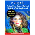 Z Kuşağı Kişiye Özel Resim Defteri (A4 Resim Defteri)