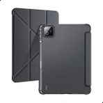Z-Mobile Xiaomi Mi Pad 7/7 Pro ve Mi Pad 8/8 Pro Kılıf Üçe Katlanan Kalem Bölmeli Standlı Tablet Kılıfı Uyandırma Özellikli Darbelere Dayanıklı - Siyah