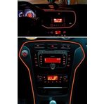 Z Tech Araç Içi Turuncu Torpido Ledi - Ip Neon Led