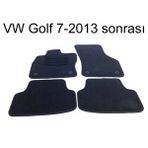 Z Tech Volkswagen Golf 7 2013 Sonrası Araca Özel Halı Paspas