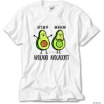 Z Zeplin Avokado Fitness Beyaz Tişört - 4XL
