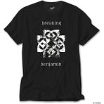 Z Zeplin Breaking Benjamin Vintage Siyah Tişört - 3XL