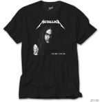 Z Zeplin Cliff Burton Metallica Siyah Tişört