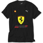 Z Zeplin F1 Ferrari Siyah Tişört - 5XL