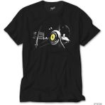 Z Zeplin Ferrari Steering Wheel Siyah Tişört