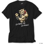 Z Zeplin Fitness Hardline Dog Siyah Tişört - 4XL