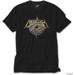 Z Zeplin Metallica Blade Chain Siyah Tişört