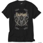 Z Zeplin Metallica Guitar Cross Siyah Tişört - 2XL