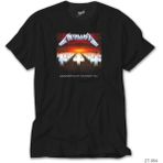 Z Zeplin Metallica Master Of Puppets Siyah Tişört - 4XL