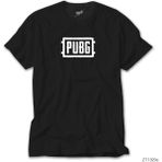 Z Zeplin Pubg Logo Classic Siyah Tişört - 4XL