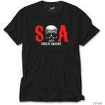 Z Zeplin Sons Of Anarchy Soa Siyah Tişört - 2XL