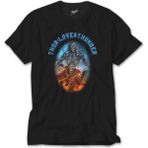 Z Zeplin Thor Love And Thunder Jane Foster Banner Siyah Tişört - XL