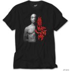Z Zeplin Tupac All Eyes On Me Siyah Tişört - 3XL