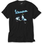 Z Zeplin Vespa Vintage Siyah Tişört - 2XL