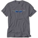 Z zepplin Bmw I8 Blue Gri Tişört - XL