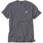 Z zepplin Bmw Logo M Power Gri Tişört - S
