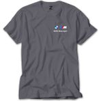Z zepplin Bmw Logo M Power Motorsport 2 Gri Tişört - XL