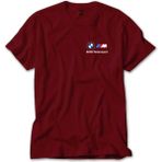 Z zepplin Bmw Logo M Power Motorsport 2 Kırmızı Tişört - XL