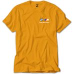 Z zepplin Bmw Logo M Power Motorsport 2 Sarı Tişört - 2XL