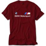 Z zepplin Bmw Logo M Power Motorsport Kırmızı Tişört