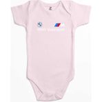 Z zepplin Bmw Logo M Power Motorsport Pembe Renk Bebek Body Zıbın - 0 - 3 Ay