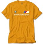Z zepplin Bmw Logo M Power Motorsport Sarı Tişört - 2XL