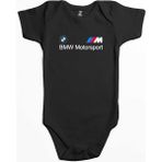 Z zepplin Bmw Logo M Power Motorsport Siyah Renk Bebek Body Zıbın - 9 - 12 Ay