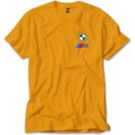 Z zepplin Bmw Logo M Power Sarı Tişört - 5XL
