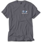 Z zepplin Bmw New Logo Motorsports Gri Tişört - XL