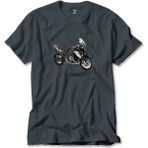 Z zepplin Bmw R1200 Gs Füme Tişört - 5XL