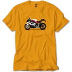 Z zepplin Bmw S1000RR Red Sarı Tişört - 4XL