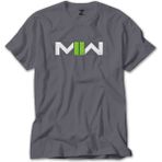 Z zepplin Call Of Duty Modern Warfare Iı Logo Gri Tişört - XL