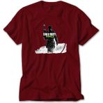 Z zepplin Call Of Duty Silhouette M3 Kırmızı Tişört - 4XL