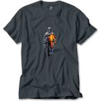 Z zepplin Call Of Duty Skull Warrior Füme Tişört - 2XL