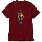 Z zepplin Call Of Duty Skull Warrior Kırmızı Tişört - 3XL
