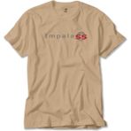 Z zepplin Chevrolet Impala Ss Logo Krem Tişört